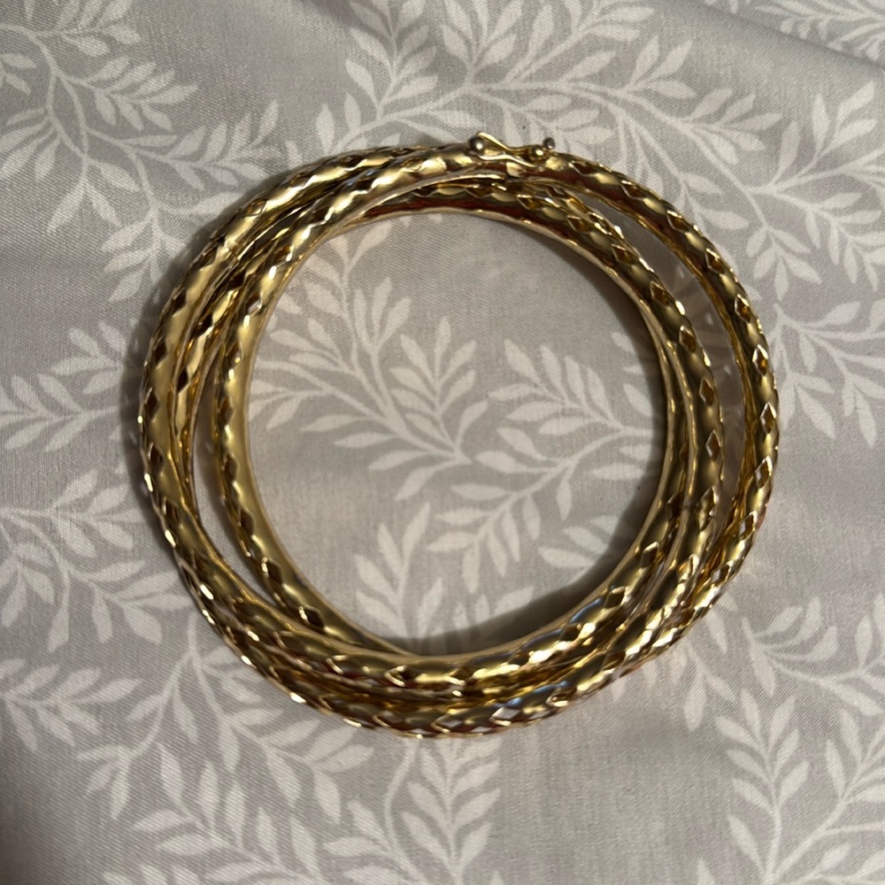 Gold color Bangles
